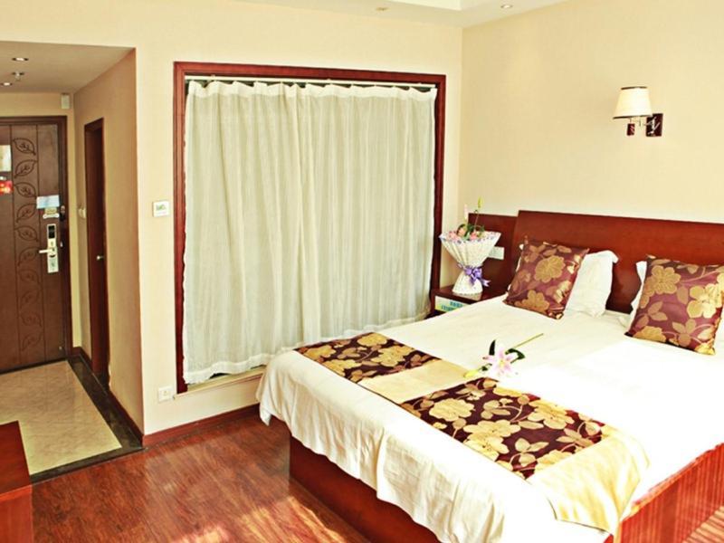 Greentree Inn Shanghai Songjiang University City New Songjiang Road Express Hotel Xangai Exterior foto