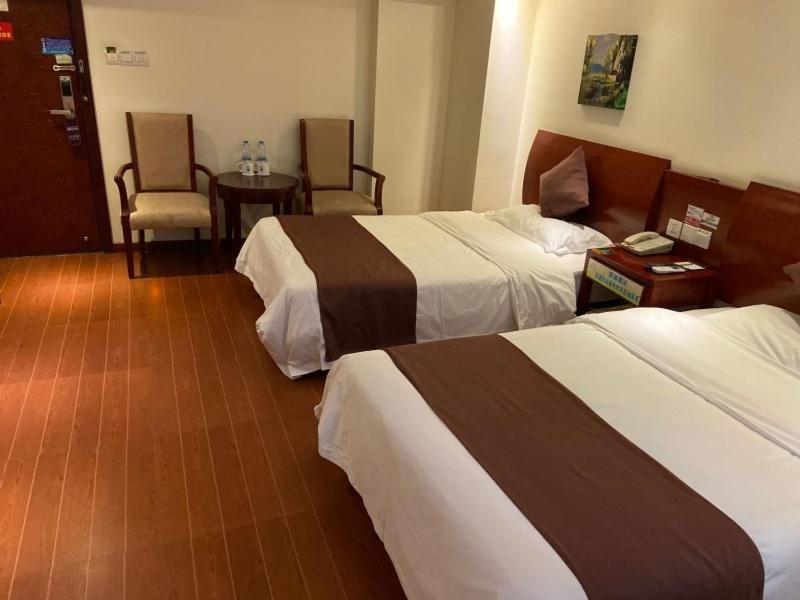 Greentree Inn Shanghai Songjiang University City New Songjiang Road Express Hotel Xangai Exterior foto