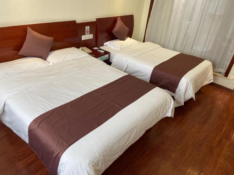 Greentree Inn Shanghai Songjiang University City New Songjiang Road Express Hotel Xangai Exterior foto