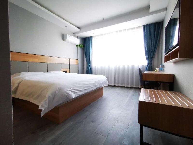 Greentree Inn Shanghai Songjiang University City New Songjiang Road Express Hotel Xangai Exterior foto