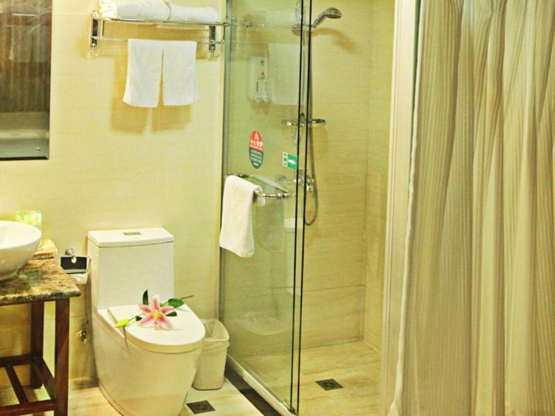 Greentree Inn Shanghai Songjiang University City New Songjiang Road Express Hotel Xangai Exterior foto