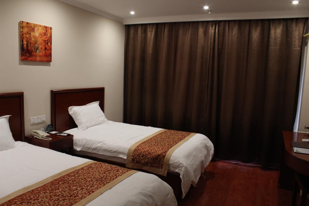 Greentree Inn Shanghai Songjiang University City New Songjiang Road Express Hotel Xangai Exterior foto