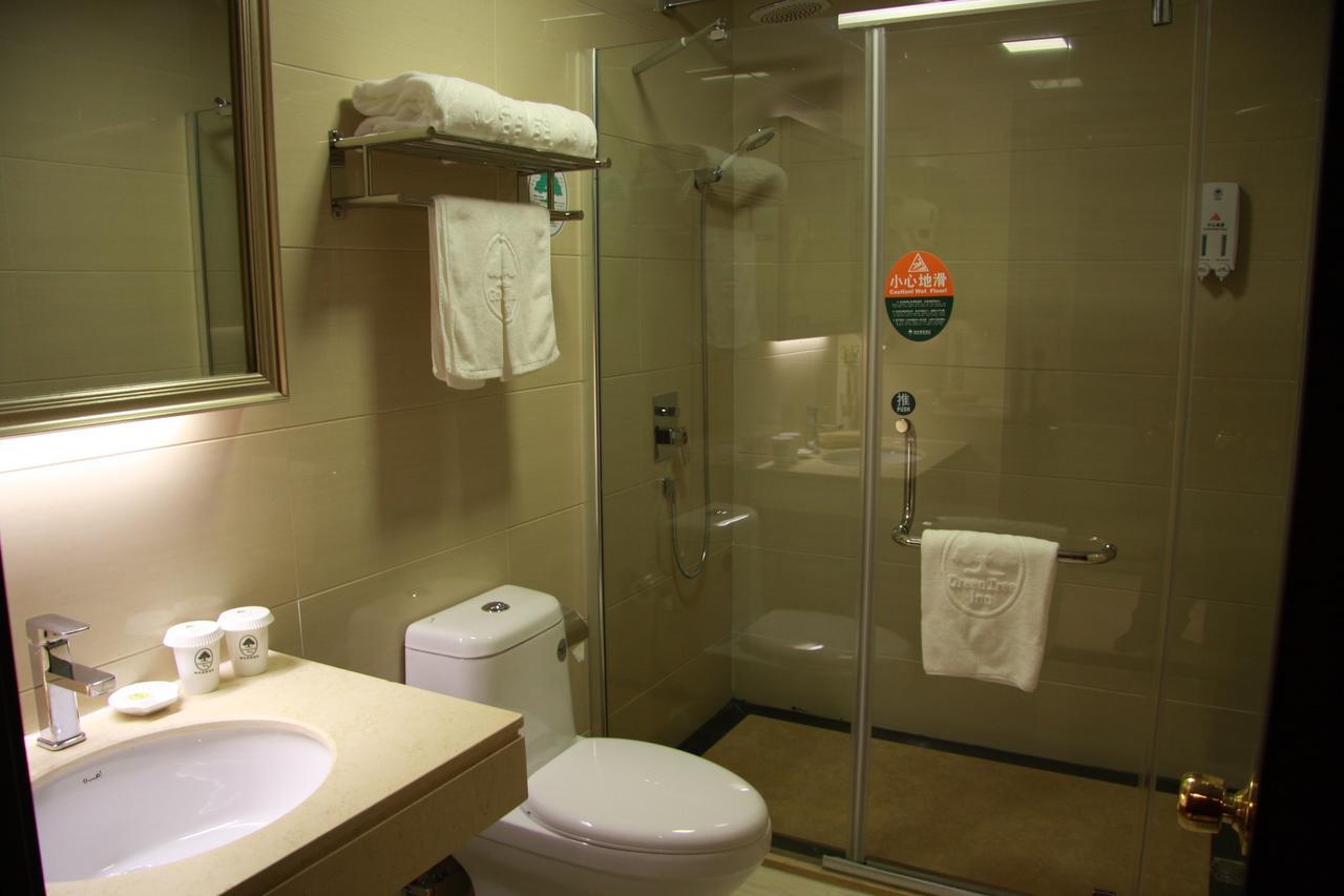 Greentree Inn Shanghai Songjiang University City New Songjiang Road Express Hotel Xangai Exterior foto