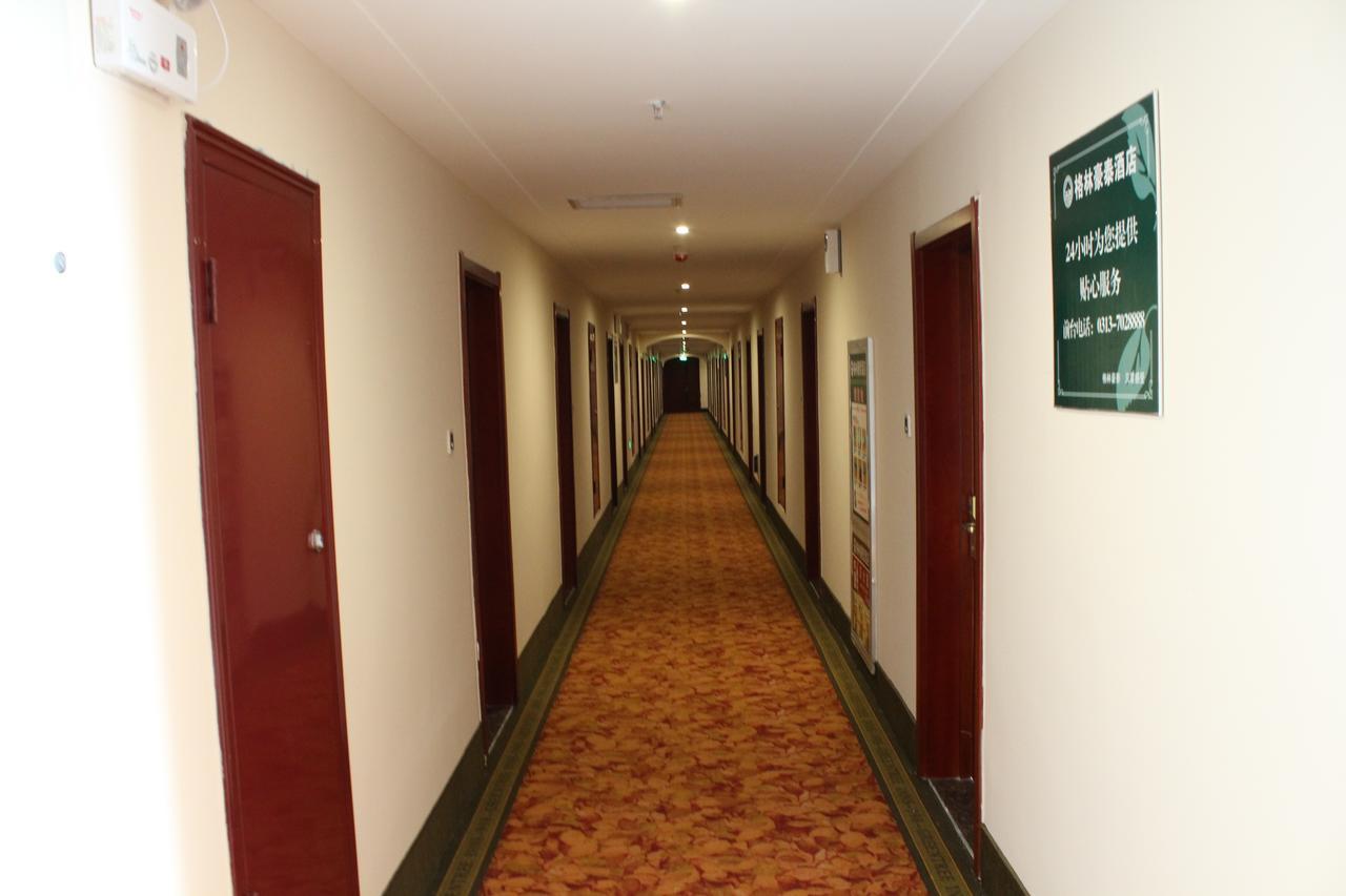 Greentree Inn Shanghai Songjiang University City New Songjiang Road Express Hotel Xangai Exterior foto